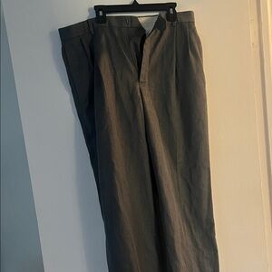 Elegant Men's Charcoal Dress Pants